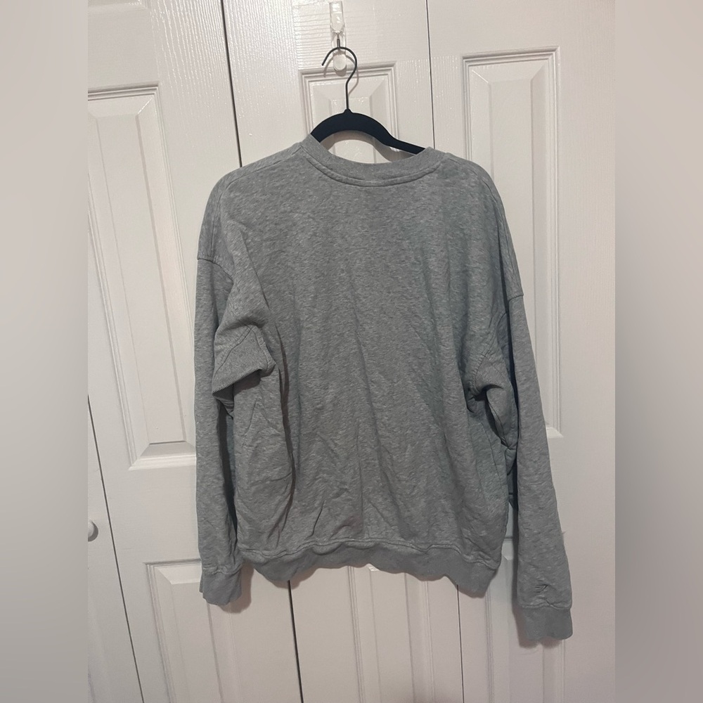 Gymshark Pullover Sweatshirt Grey Size Large
